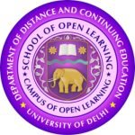 Delhi university delhi logo